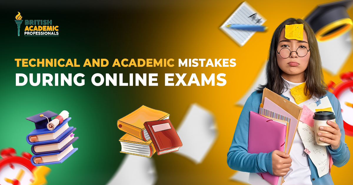 Technical and Academic Mistakes Students Make During Online Exams